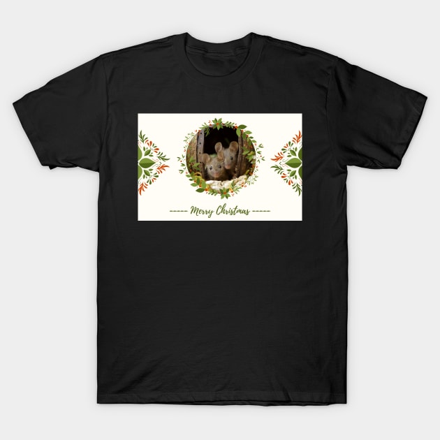 christmas card T-Shirt by Simon-dell